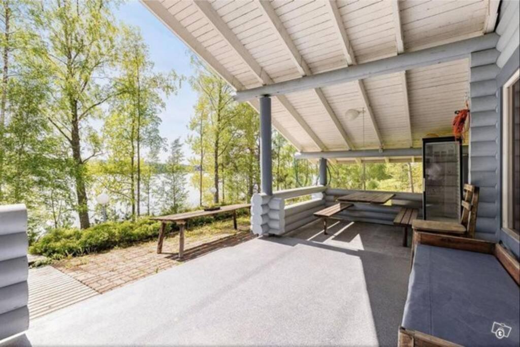 Jaervenrantamoekki Himoksella Poreammeella Jämsä Exteriér fotografie